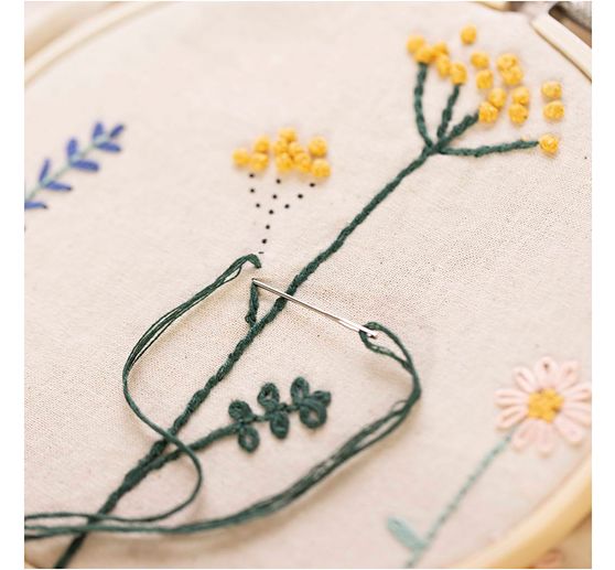 Learning set embroidery "Carrier bags"