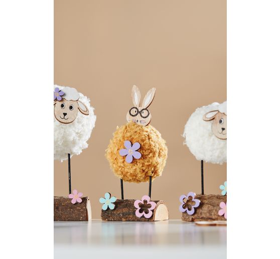 Pièces à disperser VBS « Tête de lapin »