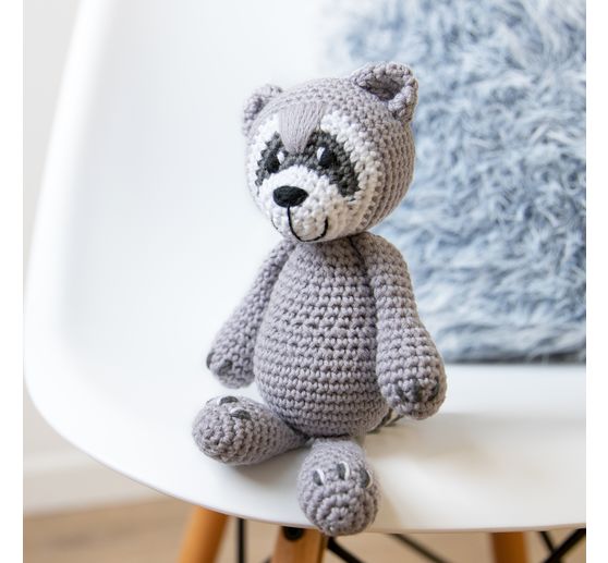 Kit crochet Gründl « Wilma le raton laveur »