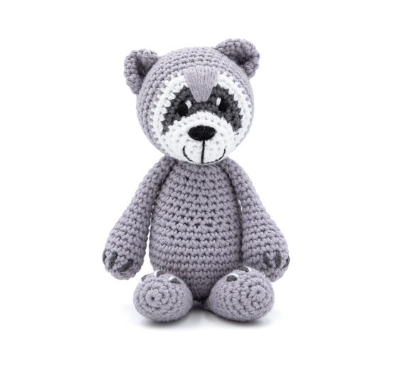 Kit crochet Gründl « Wilma le raton laveur »