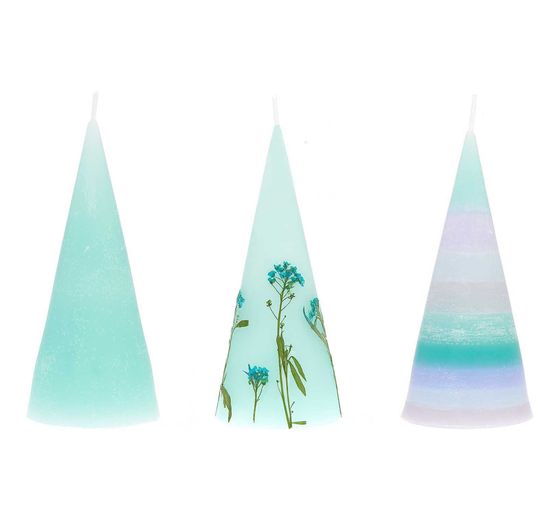 Silicone candle casting mould "Cone"