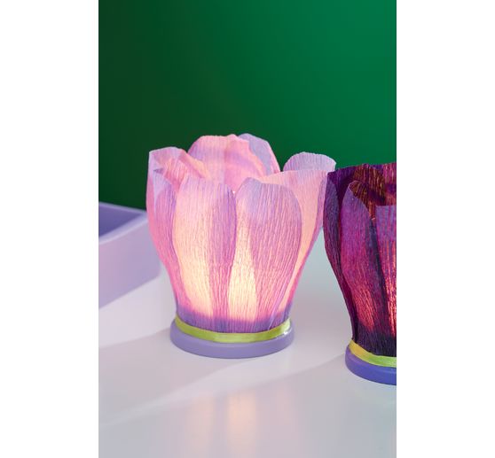 Papier crépon de fleuriste, grand teint
