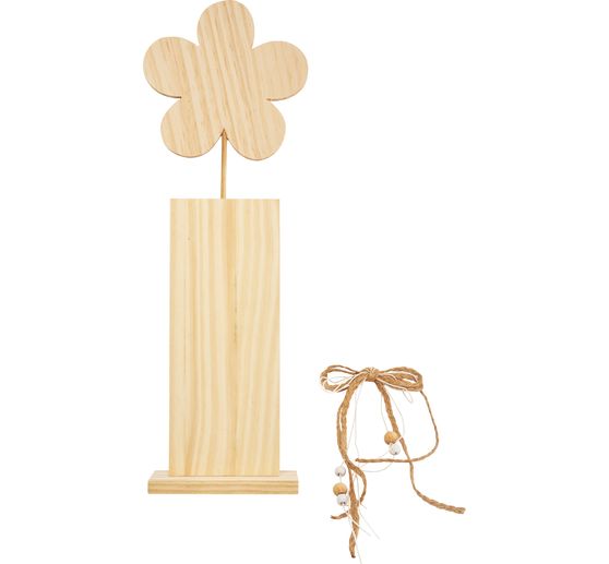 Fleur en bois VBS