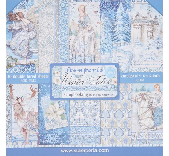 Scrapbook block "Winter Tales"