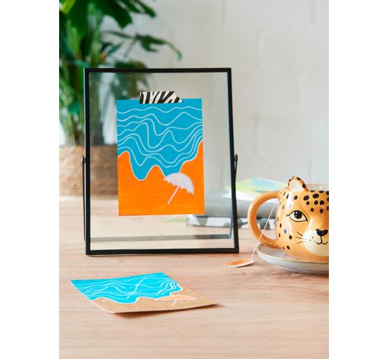 Marqueurs acrylique edding 5000 « Fluo », pointe large, set de 5