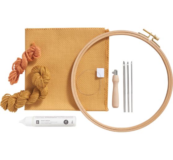 Kit punch needle Rico Design « Gypsophile »
