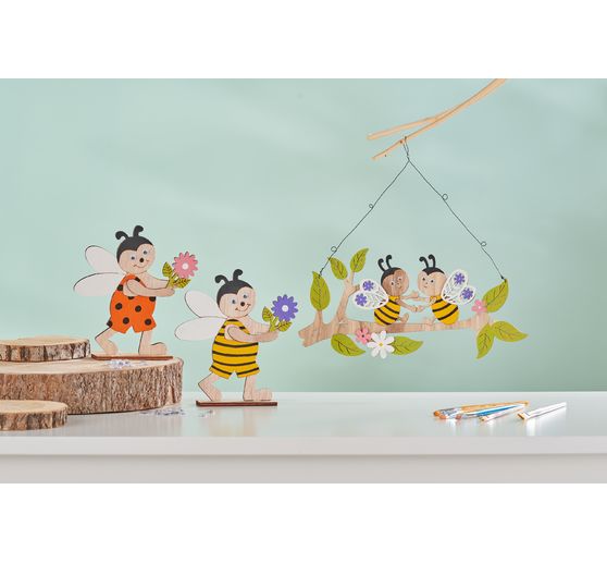 Décoration à emboîter VBS « Messager du printemps » 