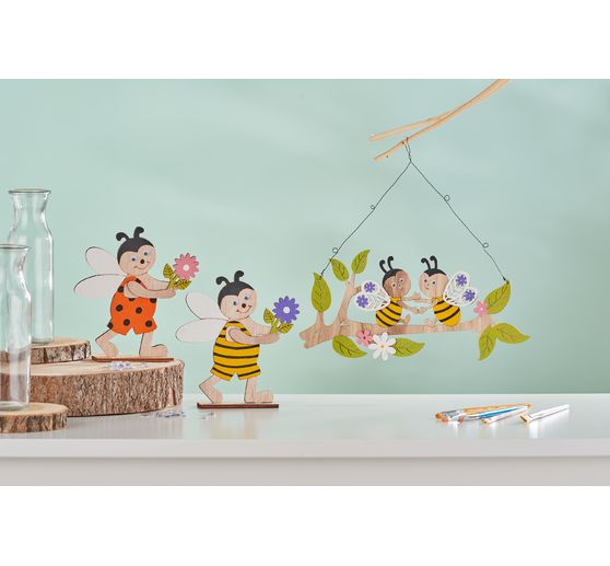 Décoration à emboîter VBS « Messager du printemps » 