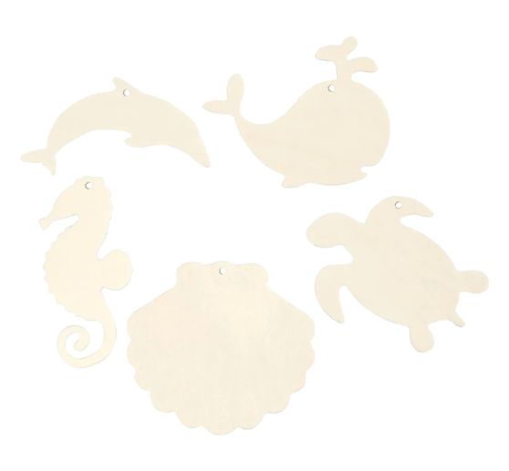 Décorations à suspendre « Animaux marins », 5 pc.