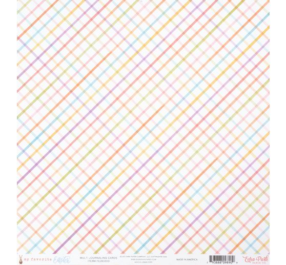 Set de papier scrapbooking VBS « Happy Easter »