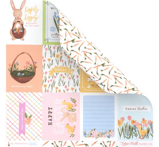 Set de papier scrapbooking VBS « Happy Easter »