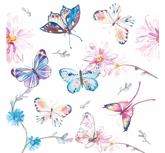 Napkin "Colorful Butterflies"