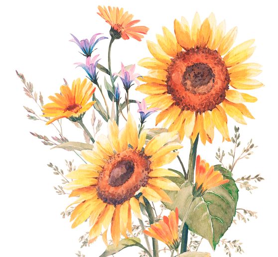 Serviette « Sunflowers »