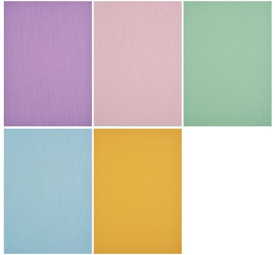 Papier cartonné en lin VBS « Pastel Poetry »