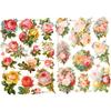 Motifs estampés vintage « Roses »