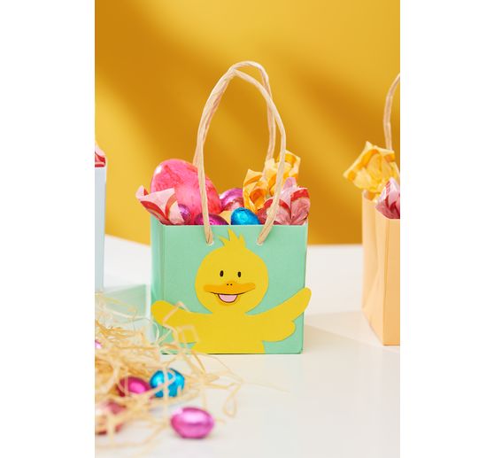 Sacs en papier VBS « Pastel », set de 5