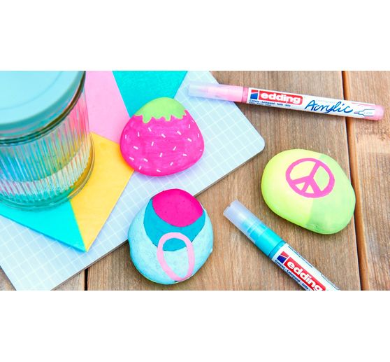 Marqueur acrylique moyen edding 5100 Acrylic