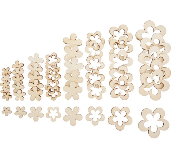 Pièces à disperser fleurs VBS « Yolli »