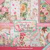 Bloc de papier scrapbooking « Rose Parfum »