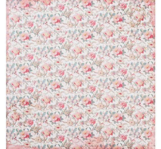 Bloc de papier scrapbooking « Rose Parfum Backgrounds »