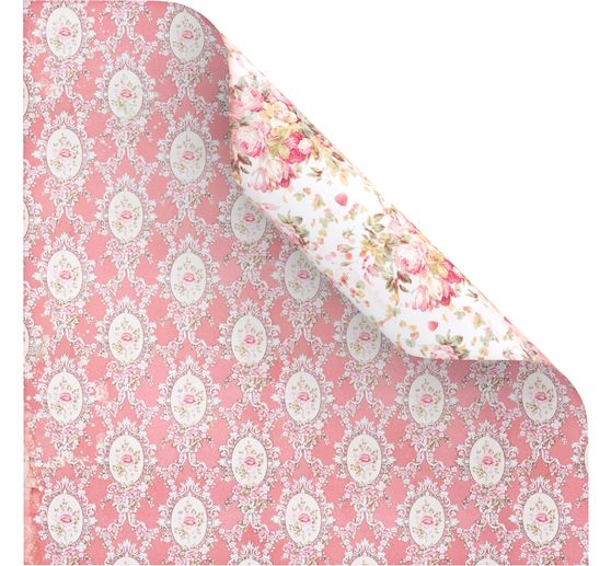 Bloc de papier scrapbooking « Rose Parfum Backgrounds »