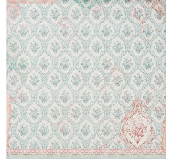 Bloc de papier scrapbooking « Rose Parfum Backgrounds »