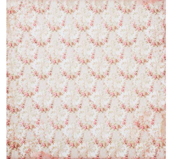 Bloc de papier scrapbooking « Rose Parfum Backgrounds »