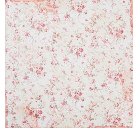 Bloc de papier scrapbooking « Rose Parfum Backgrounds »