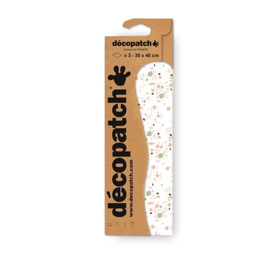 Papier Décopatch « Pierres mosaïques », 3 pc.