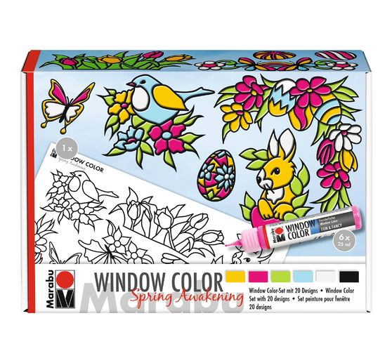 Kit Marabu Window Color « Spring Awakening »
