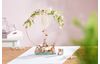 Anneau en bambou sur socle en bois VBS