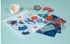 Folding paper assortment "Sea animals"