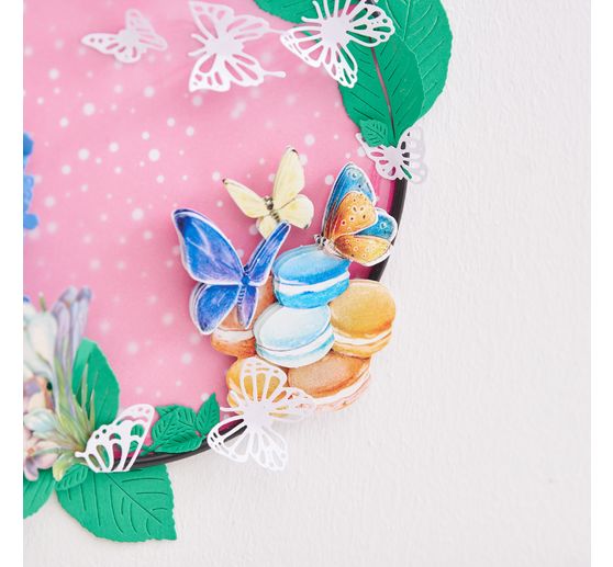 Gabarits d'estampe VBS « Papillons »