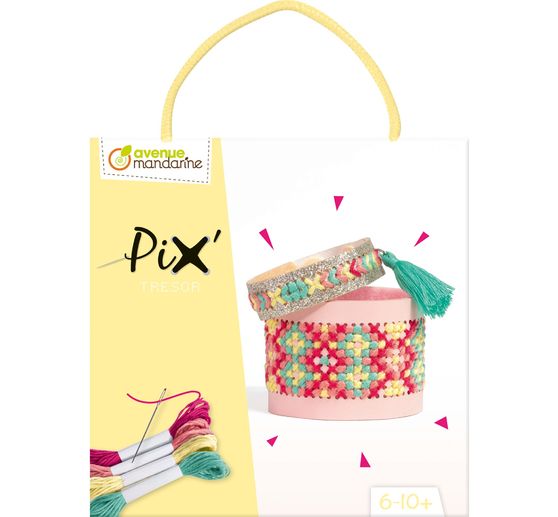 Kit créatif bijoux point de croix « Pix’ Trésor – Summer »