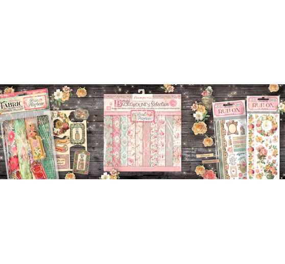 Assortiment de tissus « Rose Parfum »