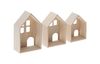 Maisonnettes en bois 3D, set de 3