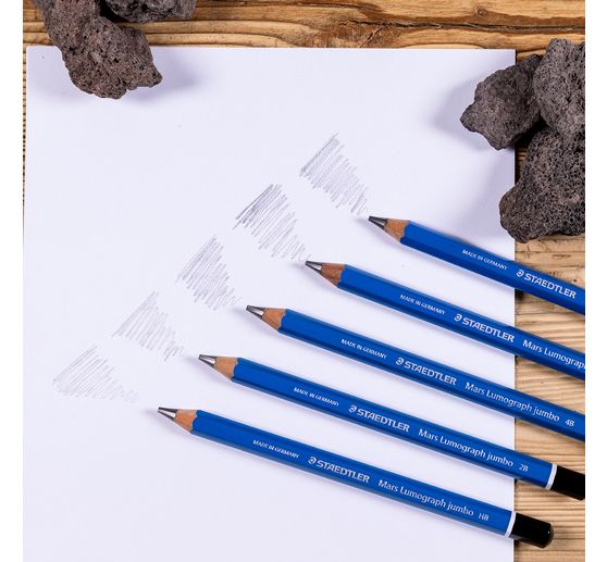 STAEDTLER Lumograph pencils "Jumbo"