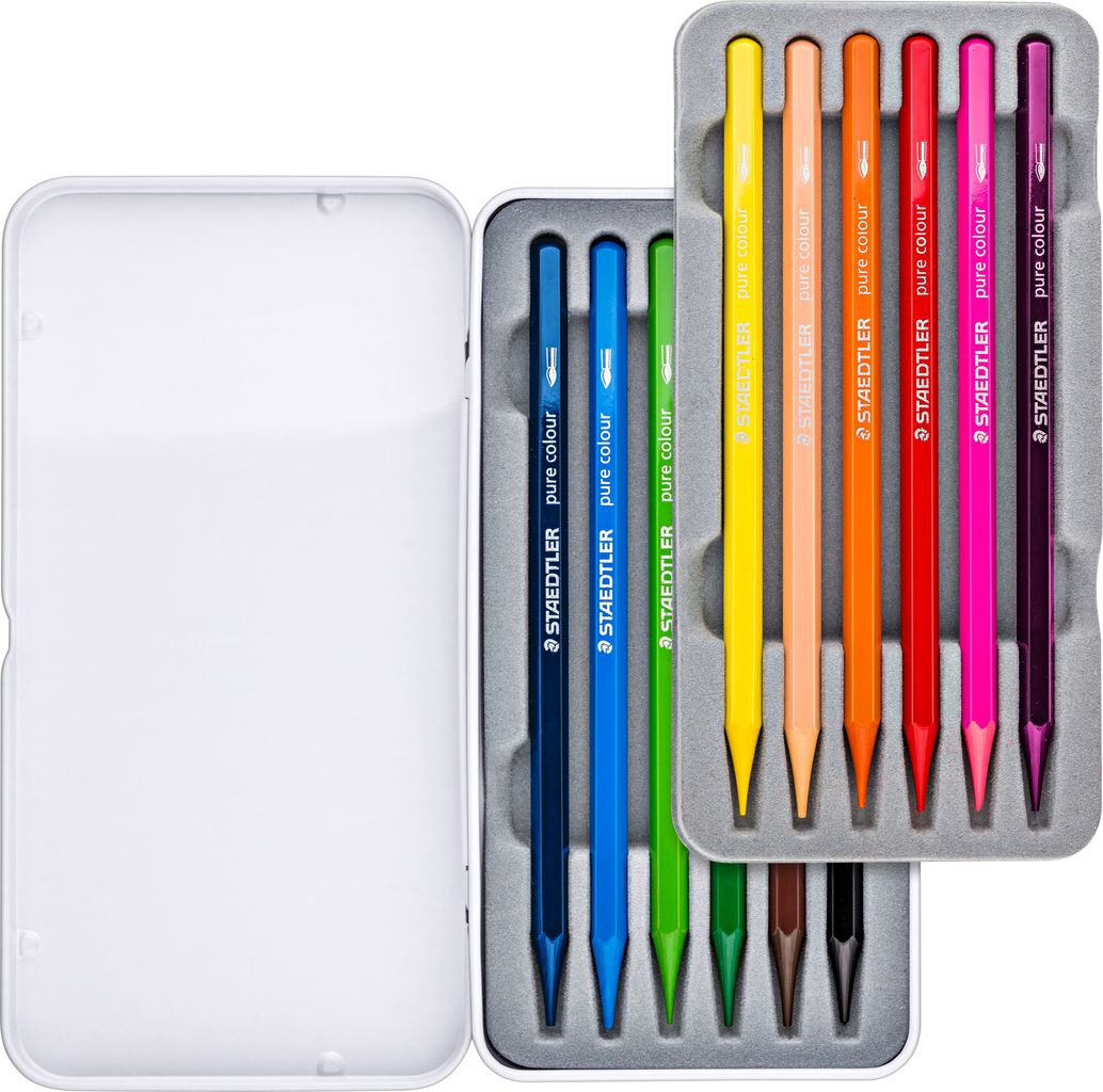 Crayons de couleur boîte métal STAEDTLER, 72 pc. - VBS Hobby
