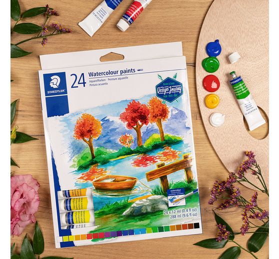 Tubes de peinture aquarelle STAEDTLER « Watercolour »