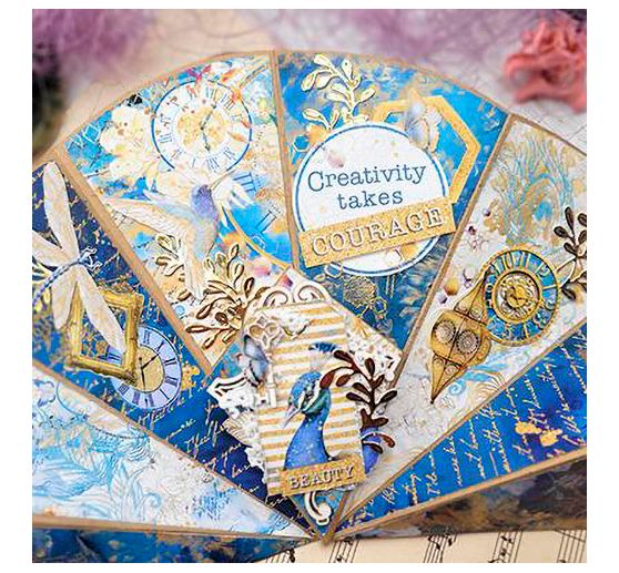 Paper set "Indigo"