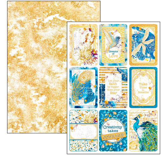 Set de papier « Indigo »