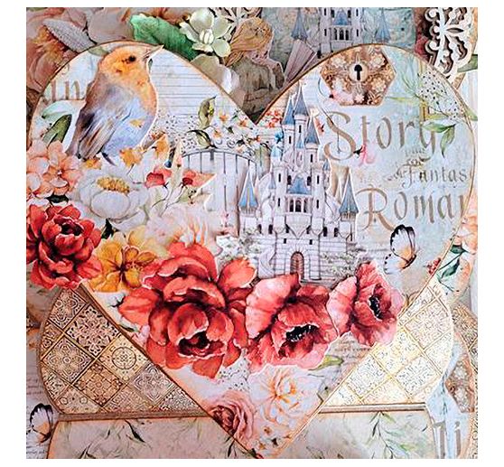 Scrapbook paper "Reign of Grace"