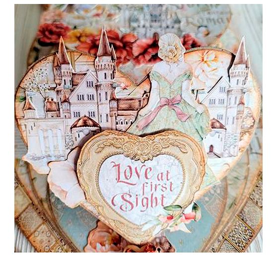 Scrapbook paper "Reign of Grace"