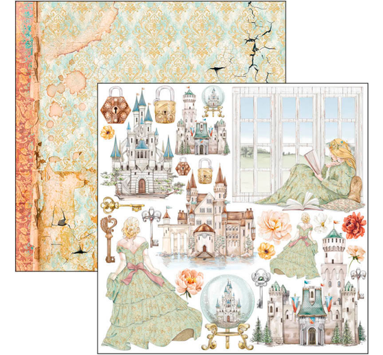 Scrapbook paper "Reign of Grace"