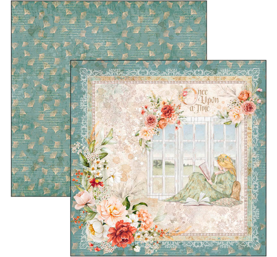 Scrapbook paper "Reign of Grace"