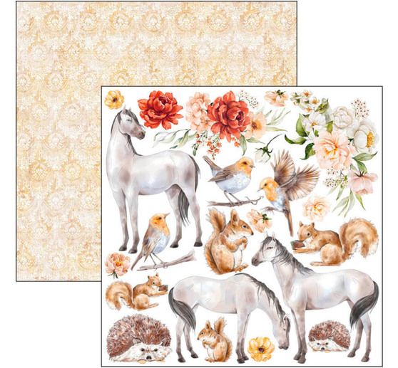 Scrapbook paper "Reign of Grace"
