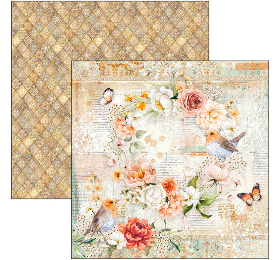 Scrapbook paper "Reign of Grace"