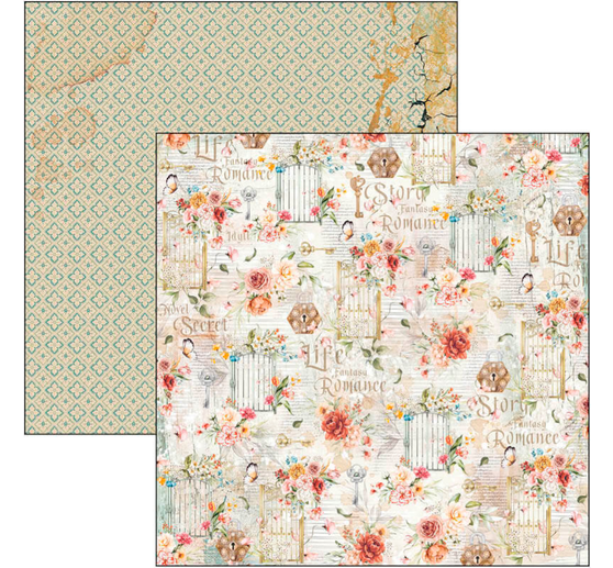 Scrapbook paper "Reign of Grace"