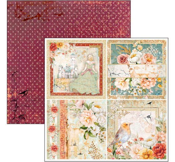 Scrapbook paper "Reign of Grace"