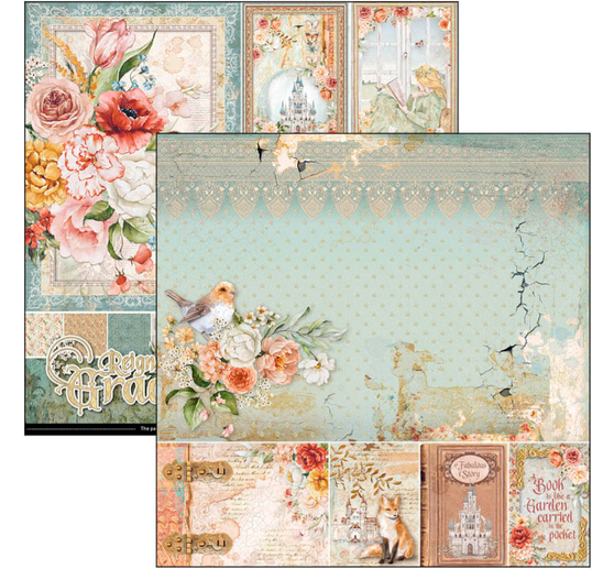 Scrapbook paper "Reign of Grace"